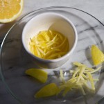 Lemon peel becomes preserved lemons overnight