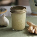 jar of garlic ginger paste