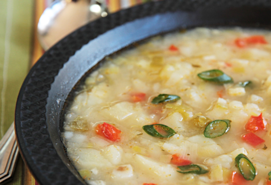 A Light and Healthy Potato Leek Soup Recipe MJ's Kitchen