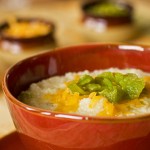 Grits and Green chile with cheese