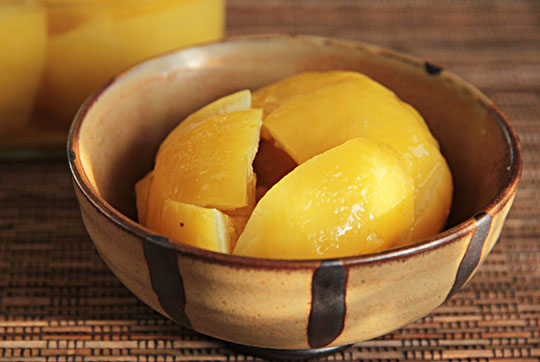 Bowl of preserved lemons | mjskitchen.com