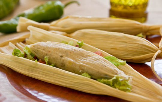 Vegan green chile tamales with mushrooms and corn. #vegan #tamales @mjskitchen