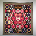 Amish Quilt 1890 displayed at the Museum of International Folk Art 2013