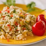 Coconut Rice with Pickled Peppers