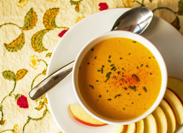 Pumpkin Beer Cheese soup with Zamorano and Parrano cheese | mjskitchen.com