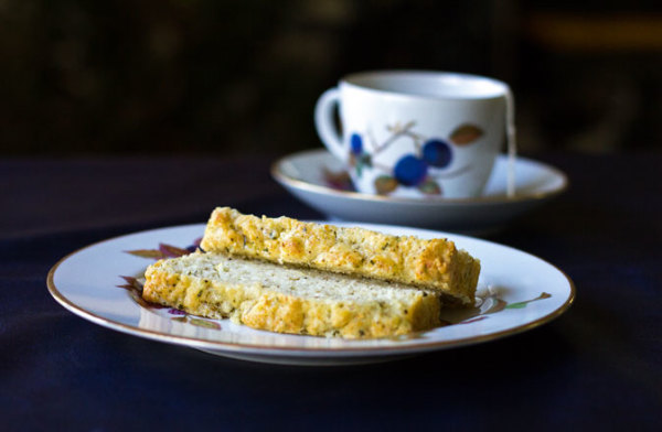 A slightly sweet quick bread flavored with lemon and tarragon | mjskitchen.com