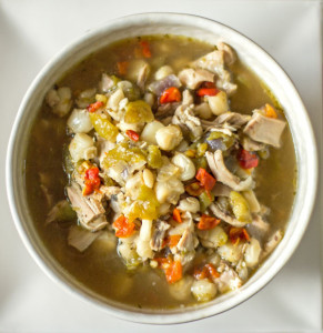 New Mexico Green Chile Chicken Posole - MJ's Kitchen