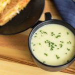 A delicious and refreshing cold cucumber soup with a broth base and rich onion and cucumber flavor. | mjskitchen.com