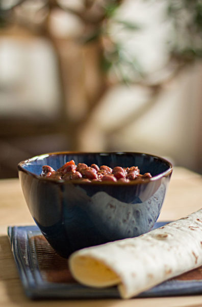 Slow cooked pot of spicy red beans. Small red beans, slow-cooked with a few vegetables and spices. #redbeans #beans @mjskitchen
