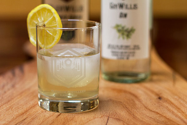 Bee's Knees Cocktail using GinWillis Gin from Glencoe Distillery, Glencoe, New Mexico @mjskitchen