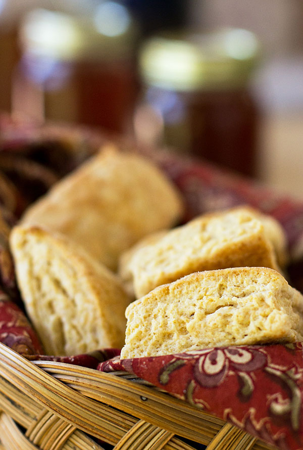 Whole Wheat Buttermilk Biscuits made with whole wheat pastry flour, butter, and buttermilk. Buttery sweet goodness! #biscuits @mjskitchen