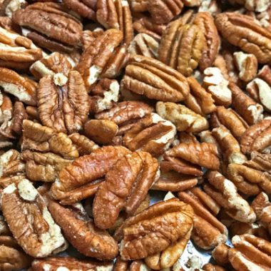 How to roast a batch of pecans