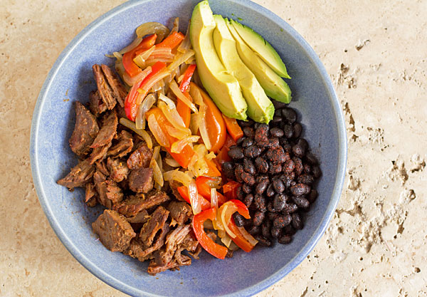 Spicy Beef Tri-Tip slowed cooked in the oven or on the grill. Serve with vegetables or in a tacos. #tritip #beeftritip #chipotle #beef @mjskitchen