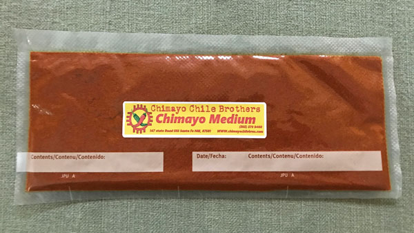 My favorite red chile powder is from Chimayo, NM in northern New Mexico #redchile #chimayo @mjskitchen