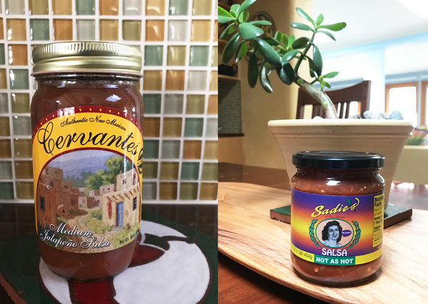 Buy Local - New Mexico Salsas from Cervantes and Sadies in Albuquerque, NM #salsa #NewMexico @mjskitchen
