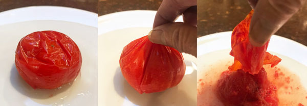 The easiest, hassle-free method of freezing tomatoes. #freezing #preserving #tomatoes @mjskitchen