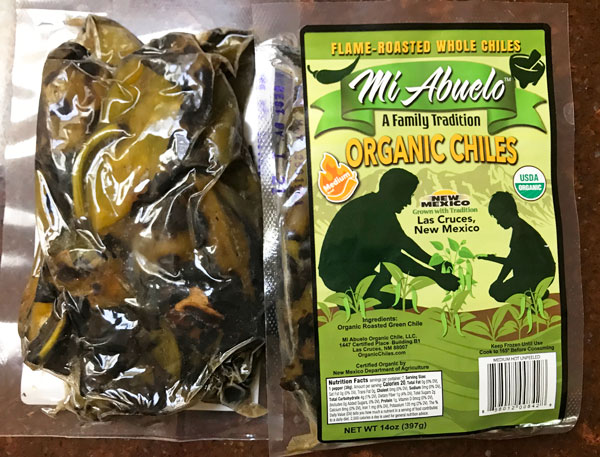 Mi Abuelo - The only certifiied organic chile grower in New Mexico.